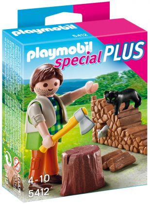 PLAYMOBIL Special Plus 5412 Bûcheron