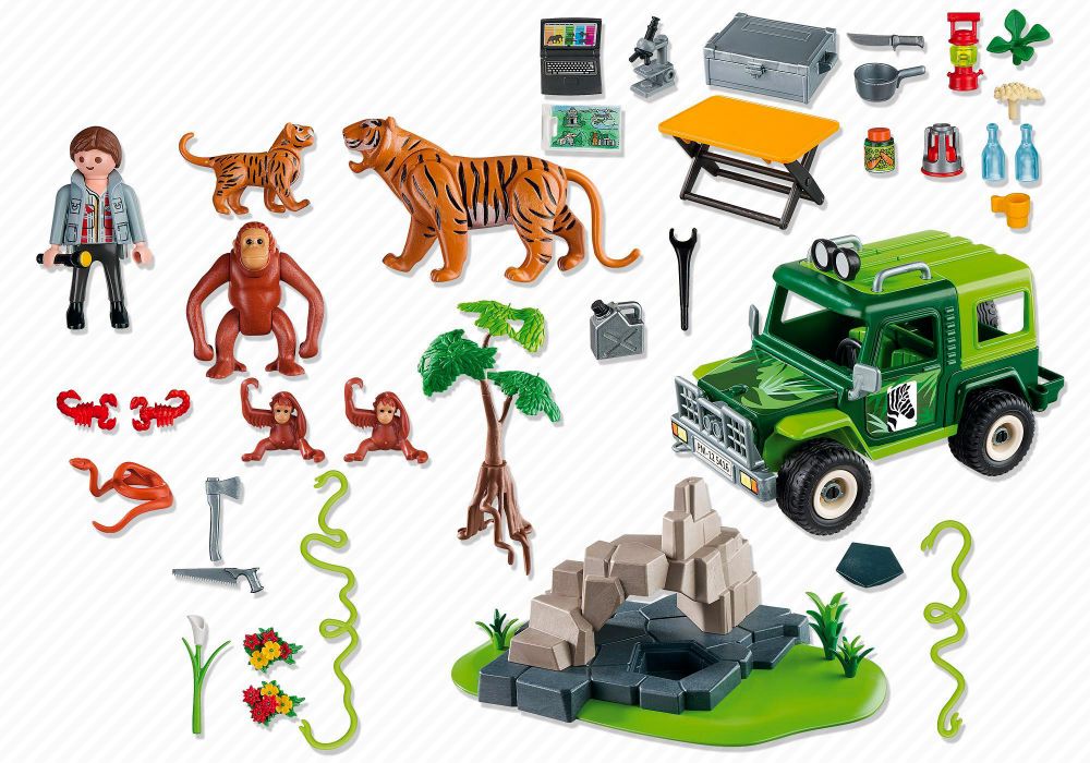 playmobil animaux de la jungle
