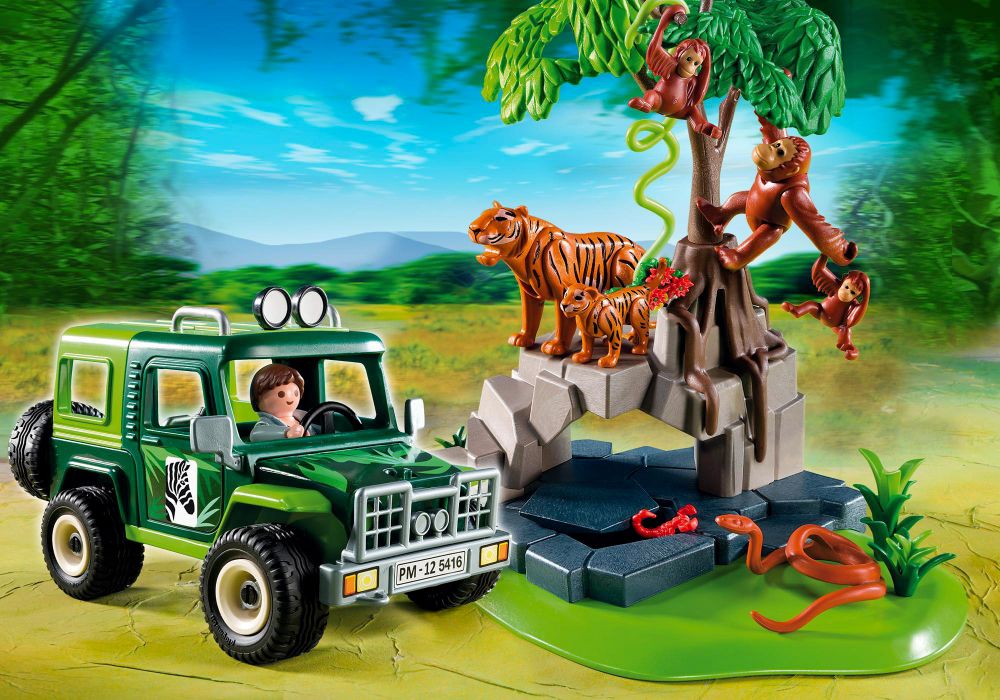 coche safari playmobil