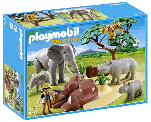 PLAYMOBIL Wild Life 5417 Animaux de la savane