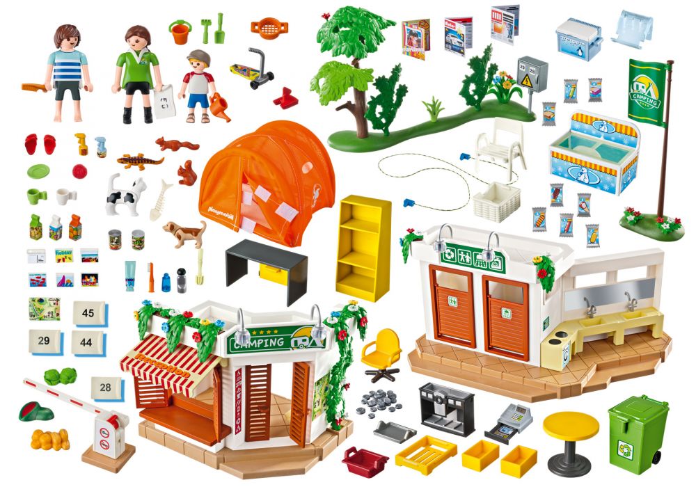 Playmobil Summer Fun 5432 pas cher, Camping