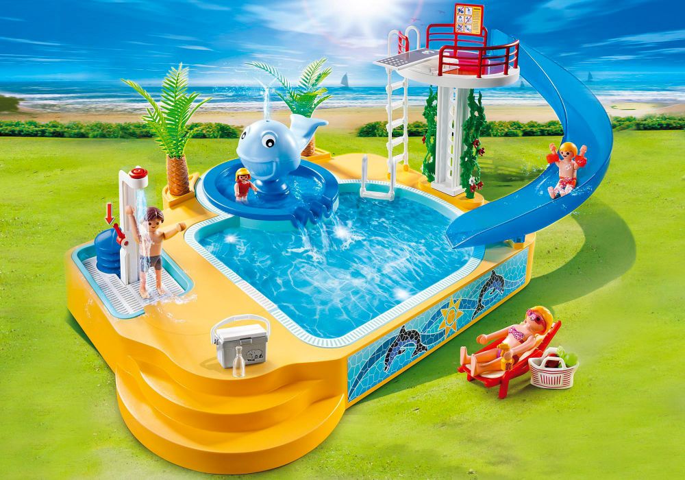 playmobil summer fun piscine