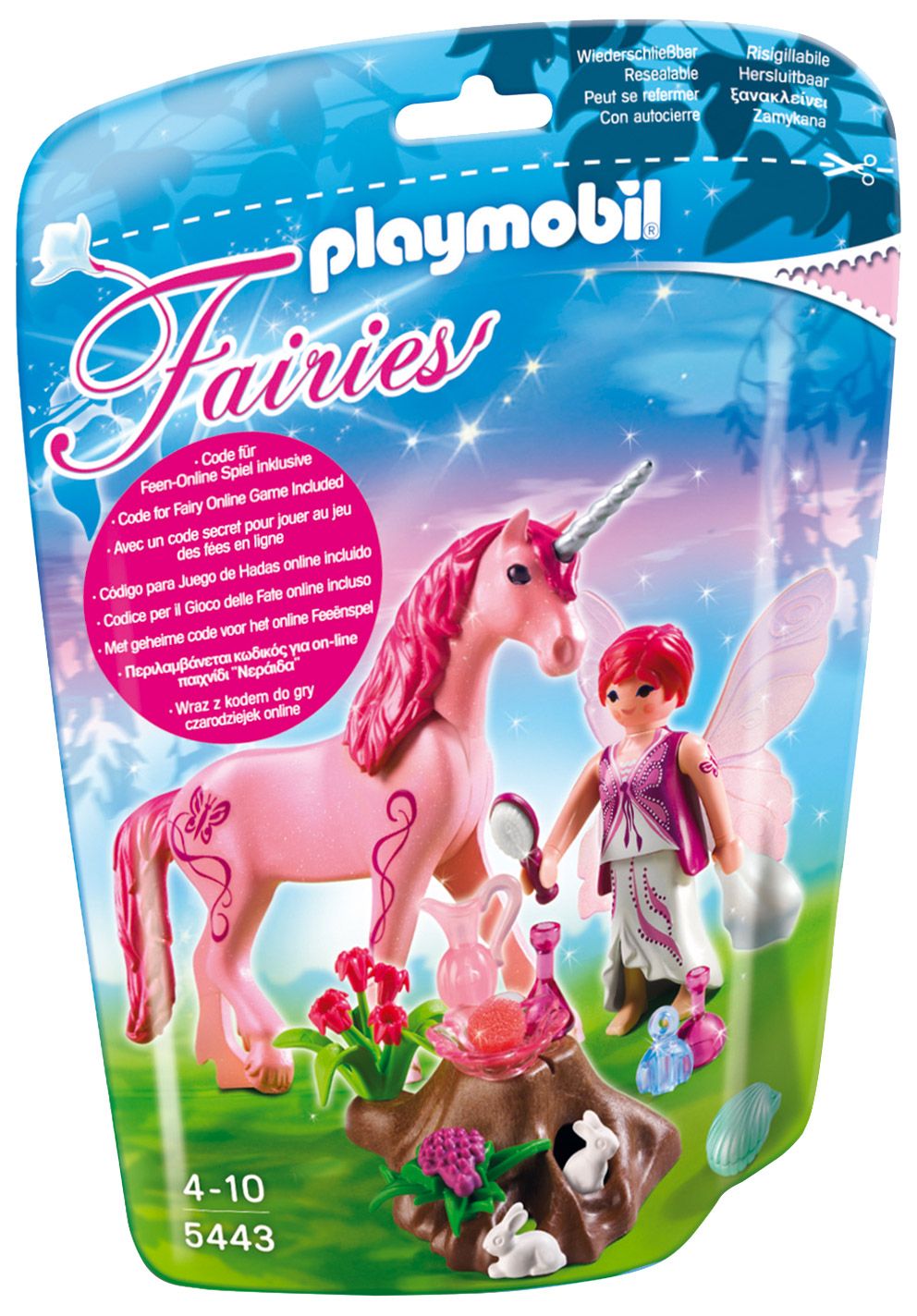 Playmobil princesse reine sceptre rose