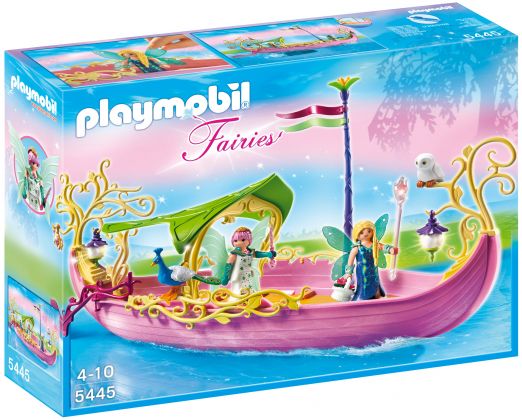 PLAYMOBIL Fairies 5445 Bateau enchanté de la reine des fées