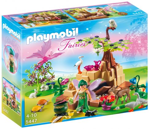 PLAYMOBIL Fairies 5447 Fée Méditrine avec animaux