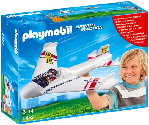 PLAYMOBIL Sports & Action 5453 Planeur turbo