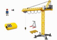 PLAYMOBIL City Action 5466 Grande Grue De Chantier Avec Télécommande – Occasion