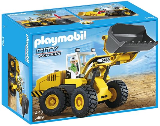 PLAYMOBIL City Action 5469 Chargeuse avec godet