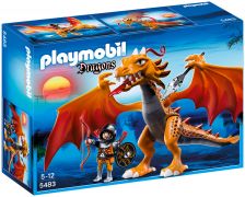 Playmobil 5463 Dragon De Feu Et Soldat Samouraï - Figurine Vintage - Occasion