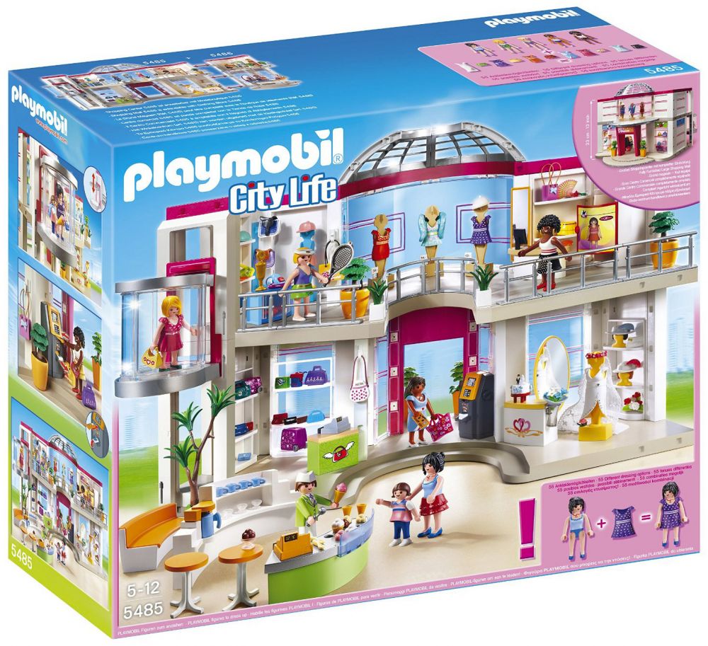 Playmobil City Life 5485 pas cher, Grand magasin aménagé