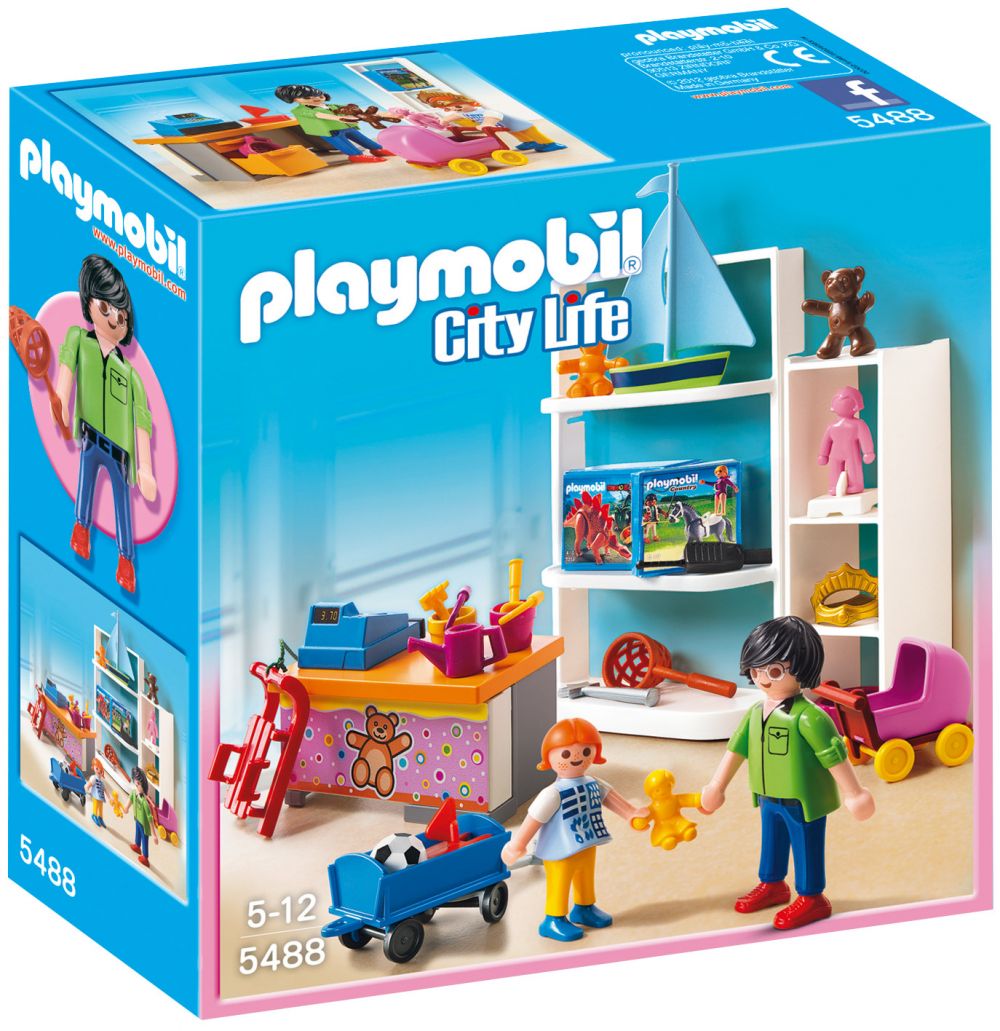 Playmobil City Life 5488 pas cher, Magasin de jouets