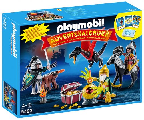 PLAYMOBIL Dragons 5493 Calendrier de l'Avent - Trésor royal du dragon asiatique