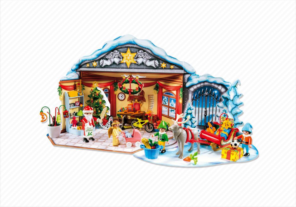 Calendrier De L'avent Playmobil - Réveillon De Noël - 5496 - 4 personnages  et accessoires - Cdiscount Jeux - Jouets