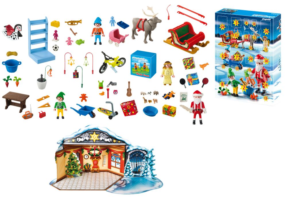 Playmobil 9485 - calendrier de l'avent bal de noël au salon de cristal - La  Poste