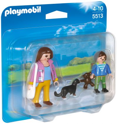 PLAYMOBIL Dollhouse 5513 Duo Maman et enfant