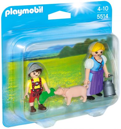 PLAYMOBIL Country 5514 Paysanne et enfant