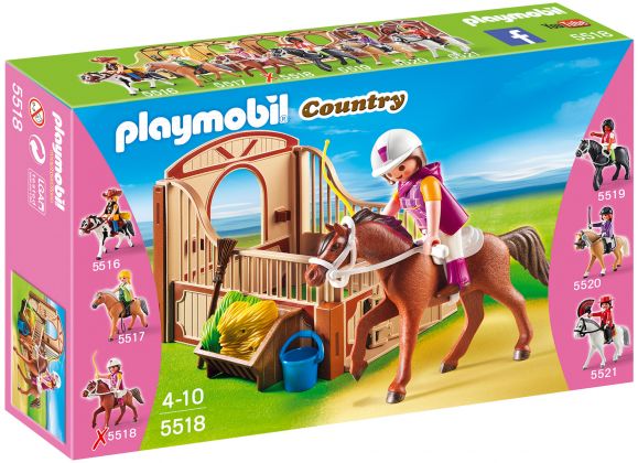 PLAYMOBIL Country 5518 Cheval Shagya et cavalière