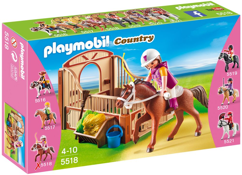 Playmobil - Cavalière avec cheval