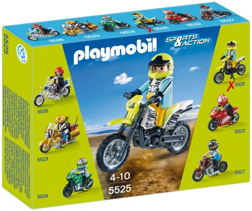 PLAYMOBIL Sports & Action 5525 Moto Enduro