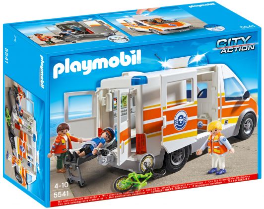 PLAYMOBIL City Action 5541 Ambulance avec secouristes