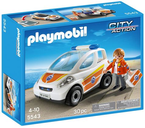 PLAYMOBIL City Action 5543 Urgentiste avec voiture