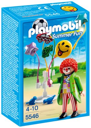 PLAYMOBIL Summer Fun 5546 Clown avec ballons 