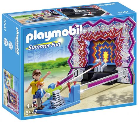 PLAYMOBIL Summer Fun 5547 Stand de Chamboule-tout