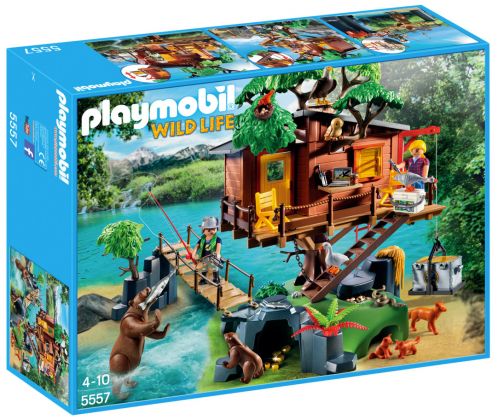 PLAYMOBIL Wild Life 5557 Cabane des aventuriers dans les arbres