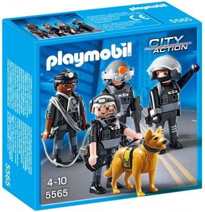 PLAYMOBIL City Action 5565 Commando des forces spéciales