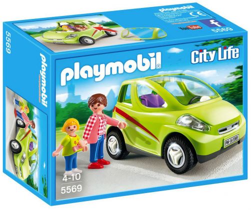PLAYMOBIL City Life 5569 Voiture de ville avec maman et enfant