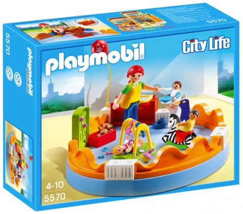 PLAYMOBIL City Life 5570 Espace crèche avec bébés