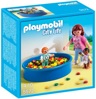 PLAYMOBIL City Life 5572 Piscine à balles pour bébés