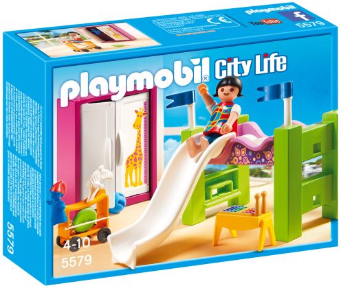 PLAYMOBIL City Life 5579 Chambre d'enfant avec lit mezzanine