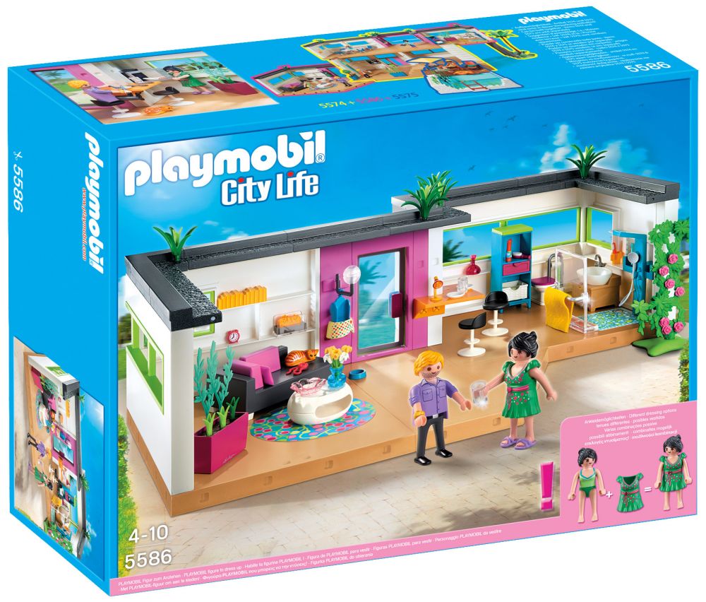 maison moderne playmobil pas cher