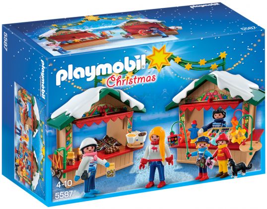 PLAYMOBIL Christmas 5587 Marché de Noël