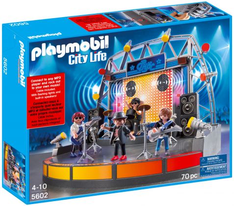 PLAYMOBIL City Life 5602 Concert de rock