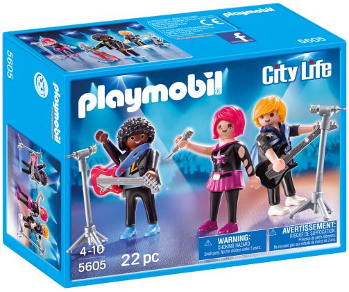 PLAYMOBIL City Life 5605 Les Pop Stars