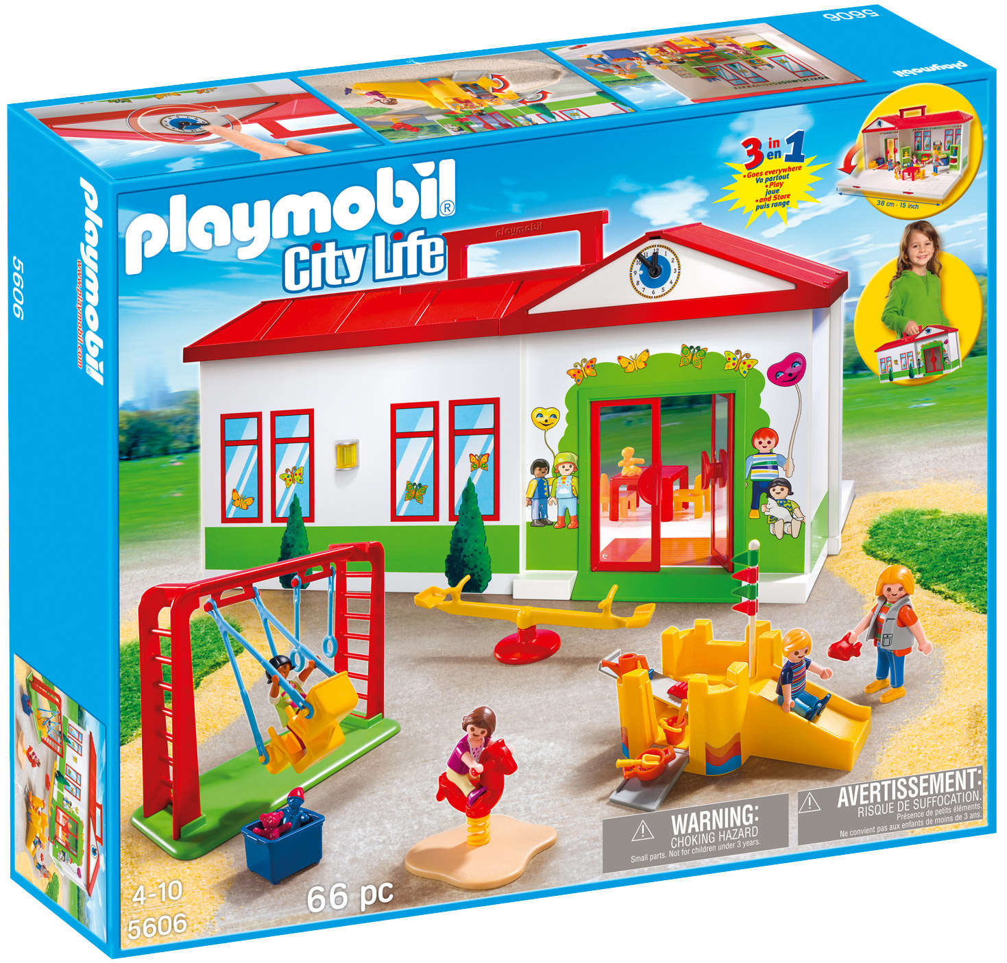 Playmobil City Life 5606 pas cher, La garderie