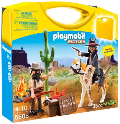 PLAYMOBIL Western 5608 Valisette Western