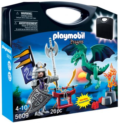 PLAYMOBIL Dragons 5609 Valisette Chevaliers Dragon Asie