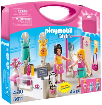 PLAYMOBIL City Life 5611 Valisette Shopping