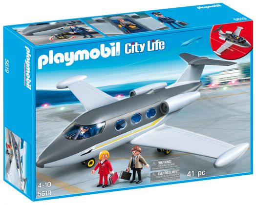 PLAYMOBIL City Life 5619 Jet Privé