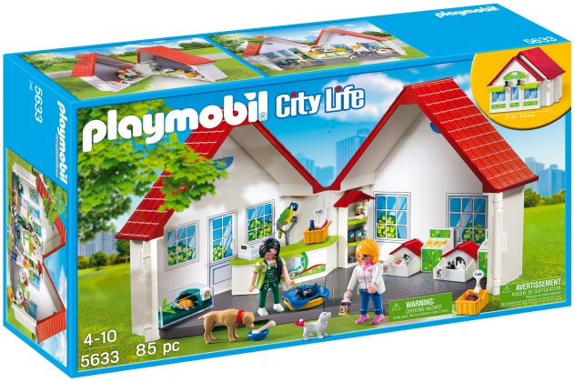 PLAYMOBIL City Life 5633 Animalerie transportable