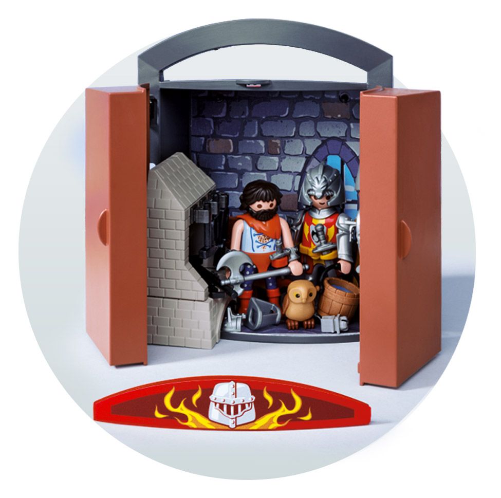 Playmobil Knights 5637 Chevalier et forgeron