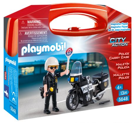 PLAYMOBIL City Action 5648 Mallette Police