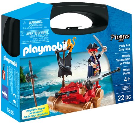 PLAYMOBIL Pirates 5655 Mallette Transportable de Pirates