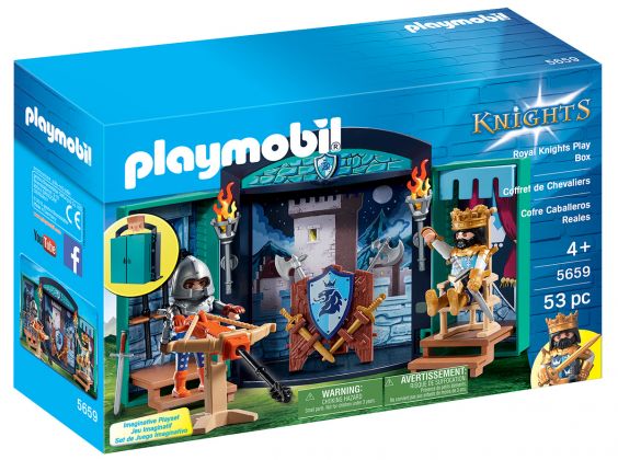 PLAYMOBIL Knights 5659 Coffret de chevaliers