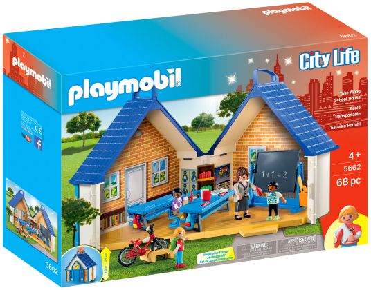 PLAYMOBIL City Life 5662 Ecole transportable