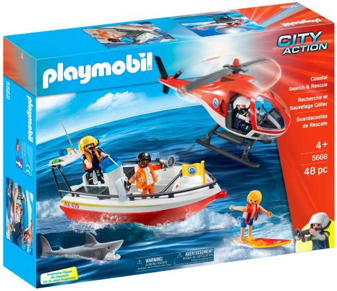 PLAYMOBIL City Action 5668 Les gardes-côtes