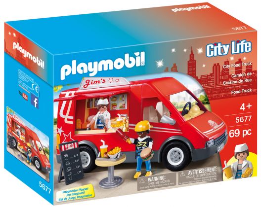 PLAYMOBIL City Life 5677 Food truck